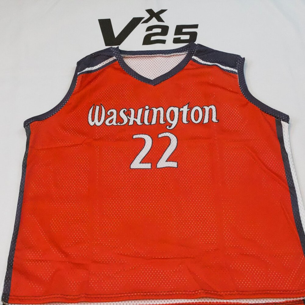 NEW Men's Washington Mystics Sonia Citron Red Mesh Home Jersey Size Medium